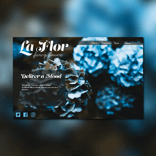 La Flor Website